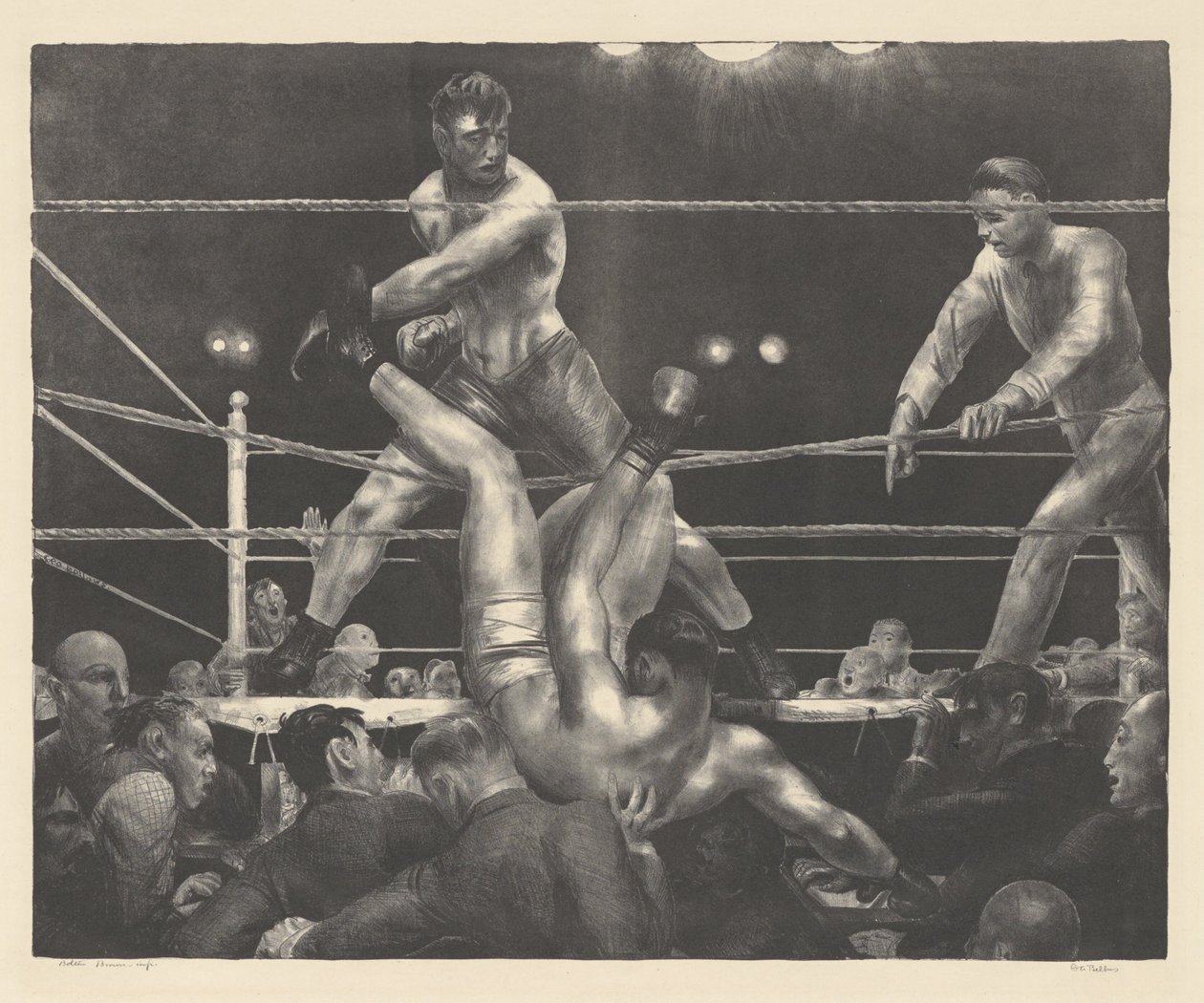 Dempsey och Firpo av George Bellows