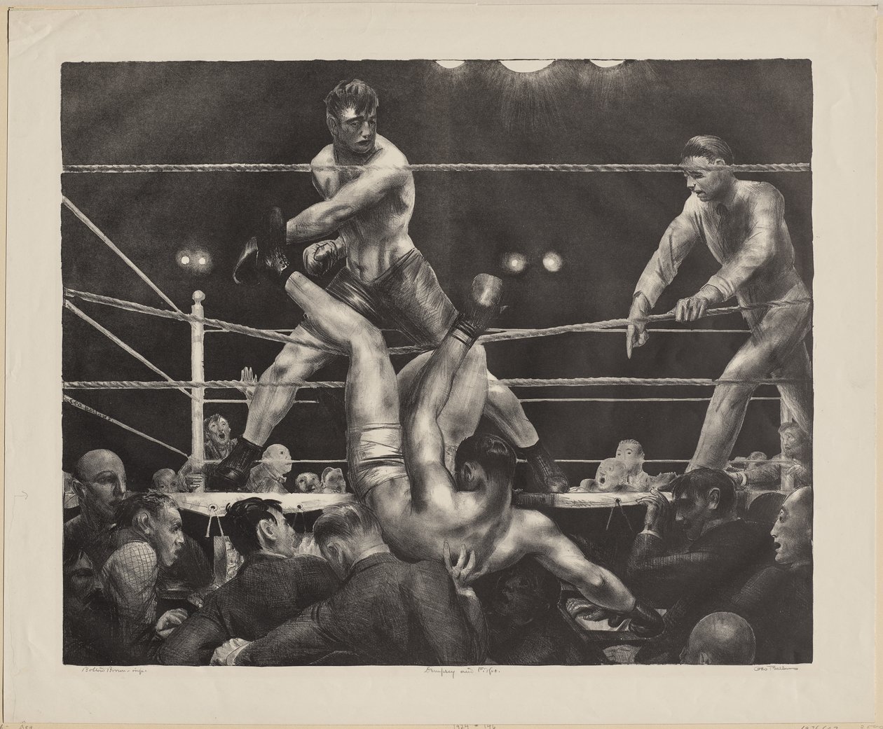 Dempsey och Firpo av George Bellows