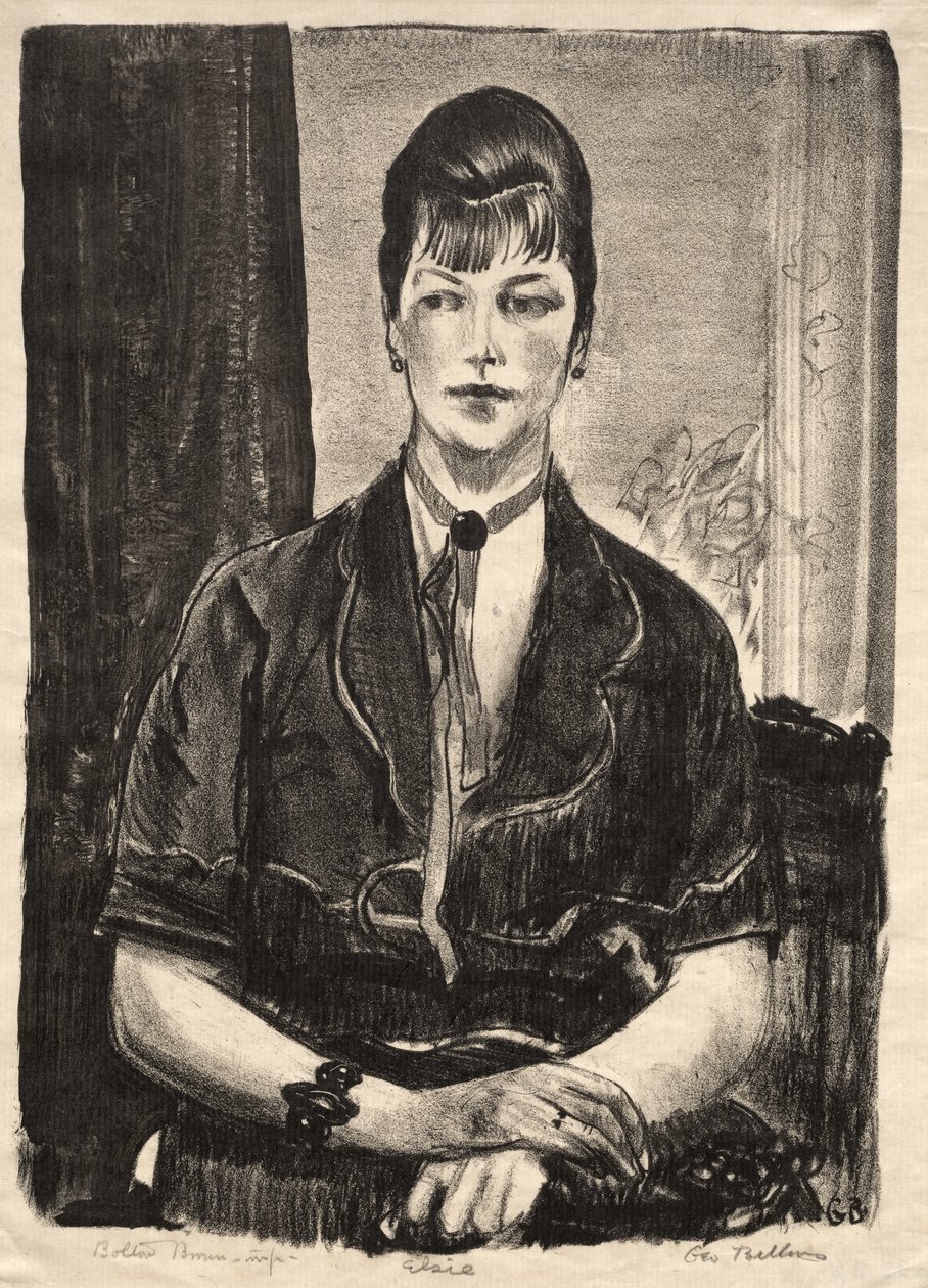 Elsie av George Bellows