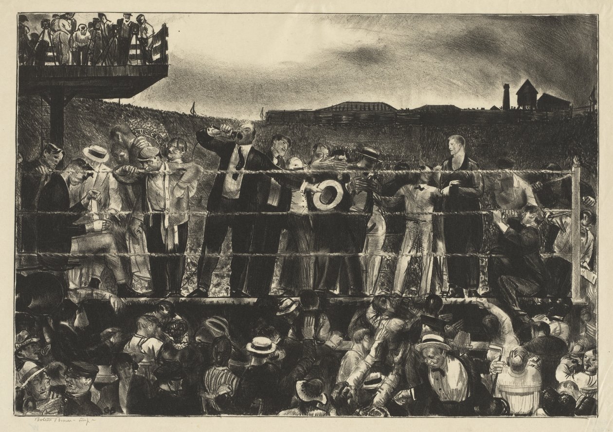 Vi presenterar Georges Carpentier av George Bellows