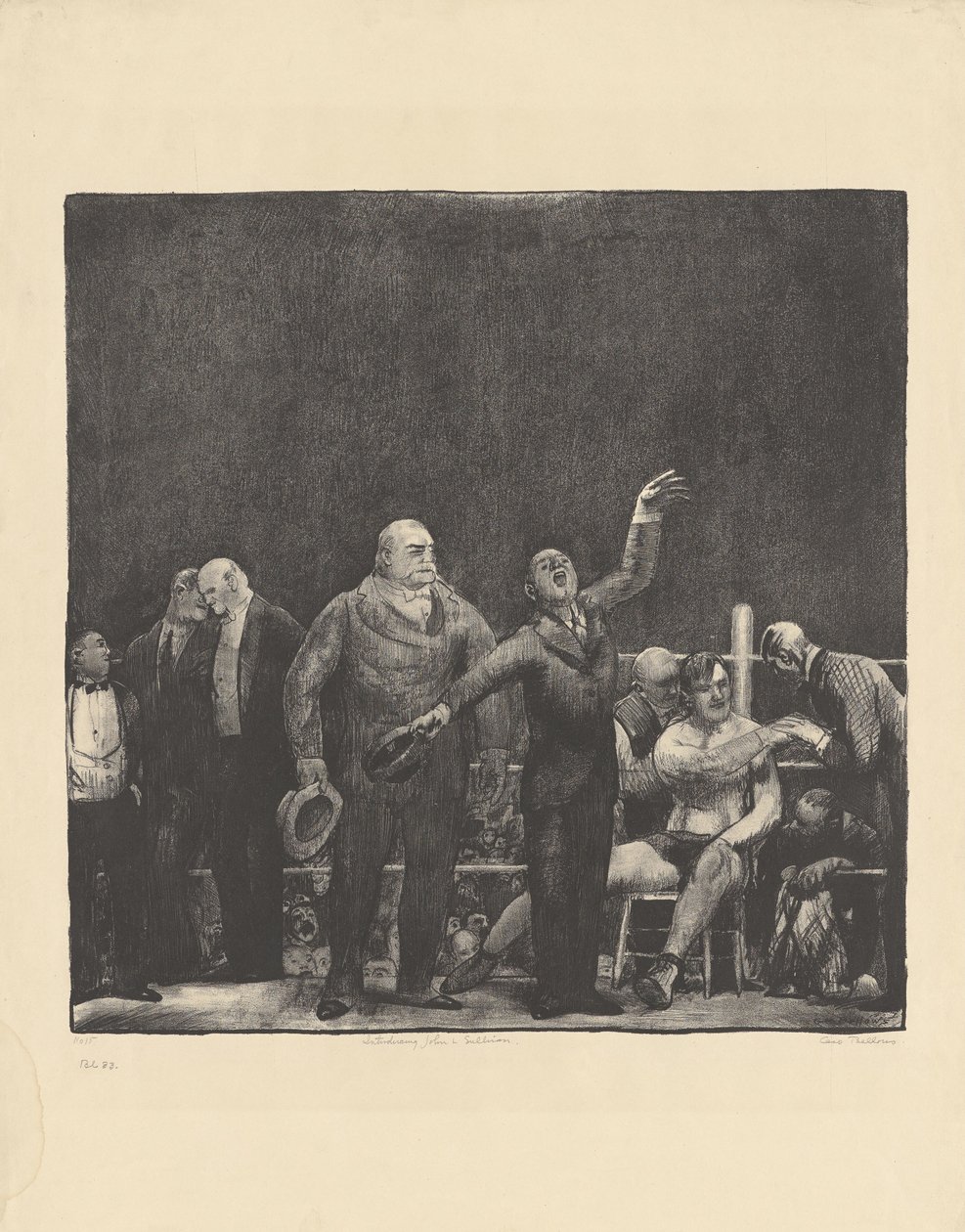 Vi presenterar John L. Sullivan av George Bellows