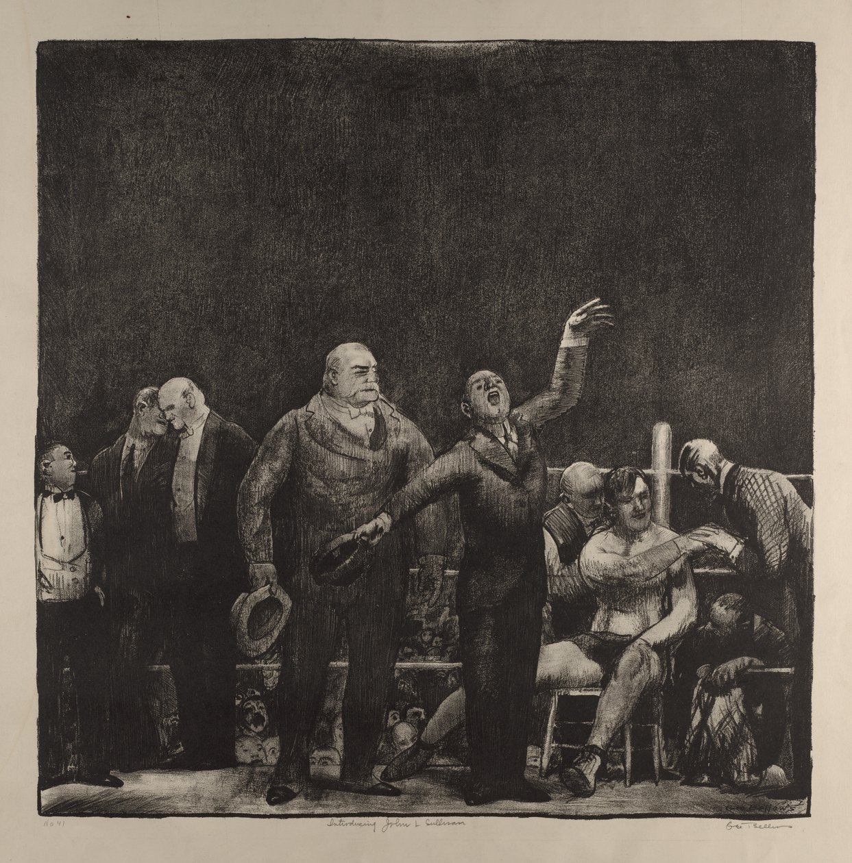 Vi presenterar John L. Sullivan av George Bellows