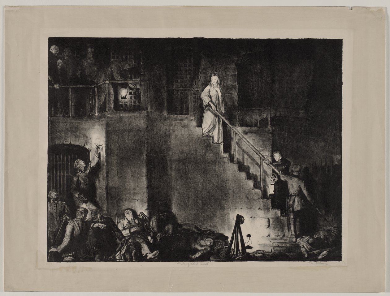 Mordet på Edith Cavell av George Bellows