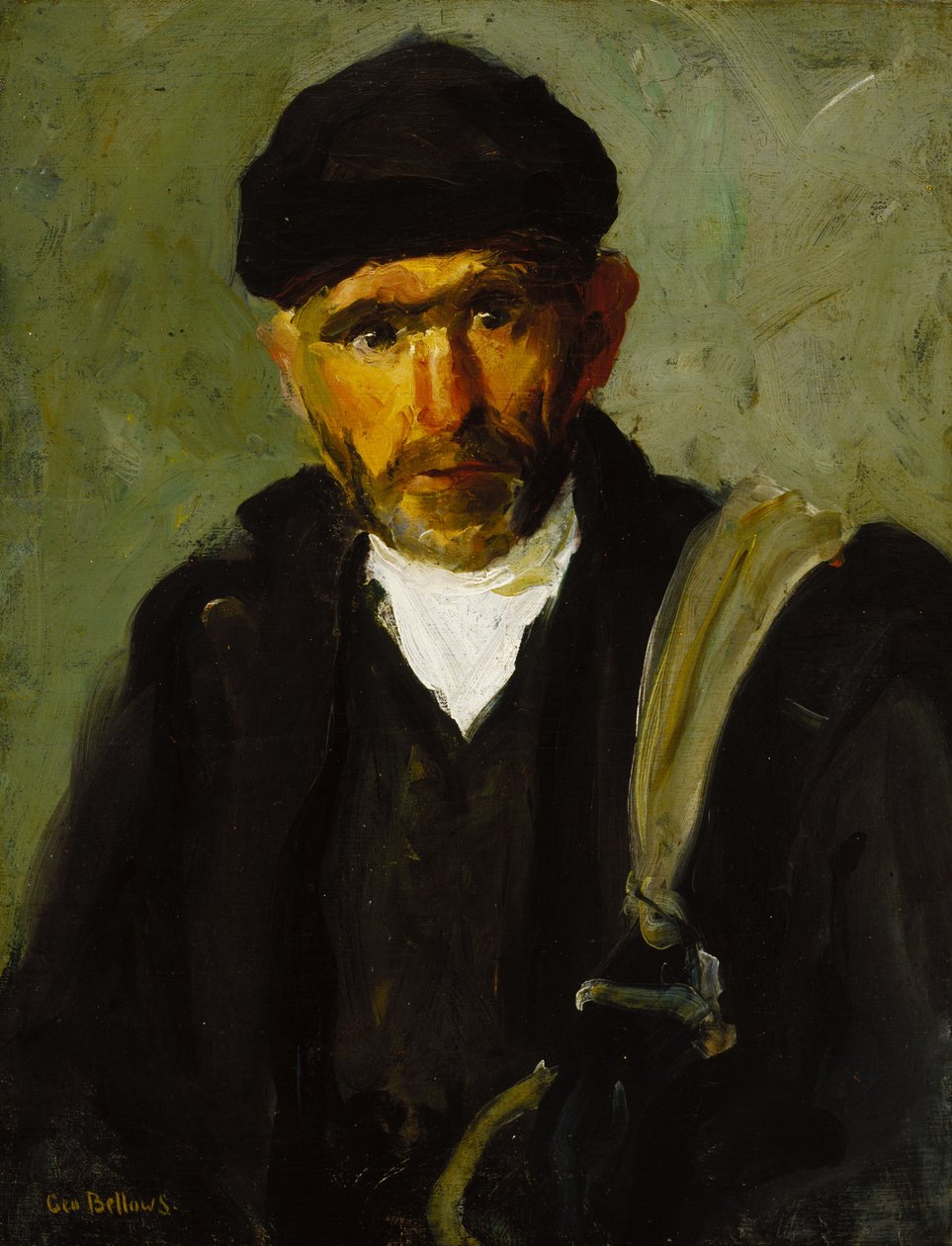 Gammal fiskare av George Bellows