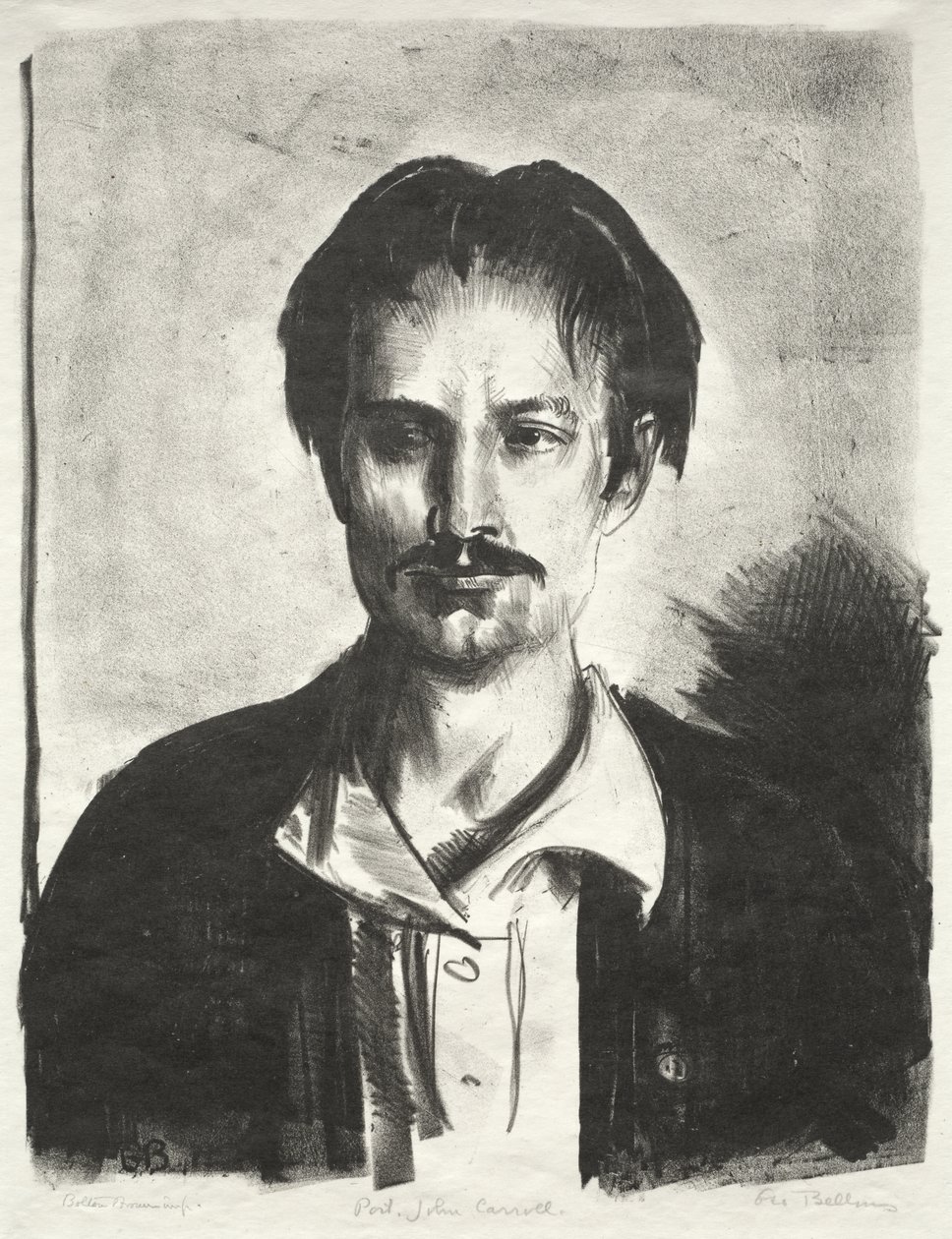 Porträtt av John Carroll av George Bellows