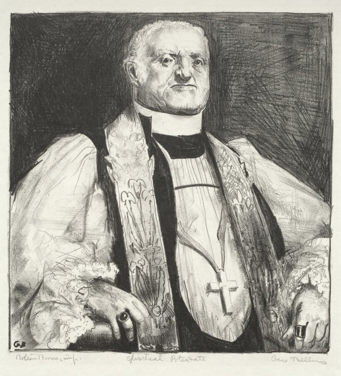 Andlig härskare av George Bellows