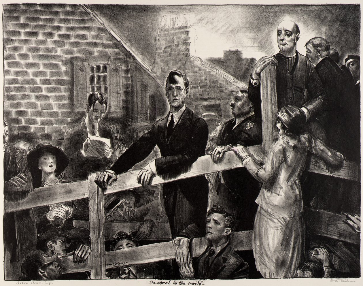 Vädjan till folket av George Bellows