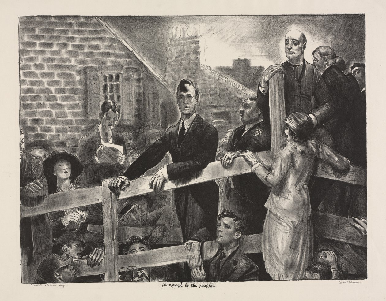 Vädjan till folket av George Bellows