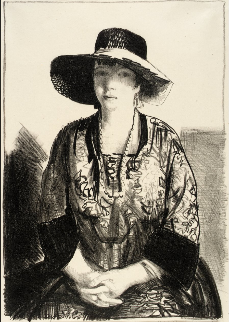 Black Hat av George Bellows