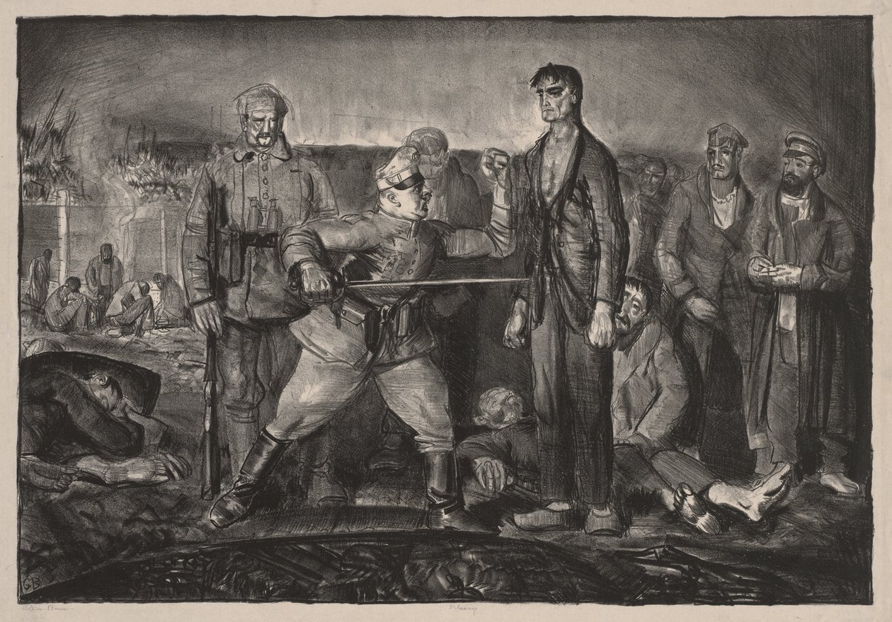 Fallet med sergeant Delaney av George Bellows