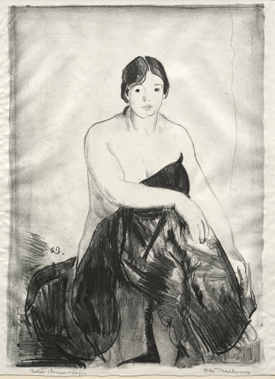 Modellen, den andra stenen av George Bellows
