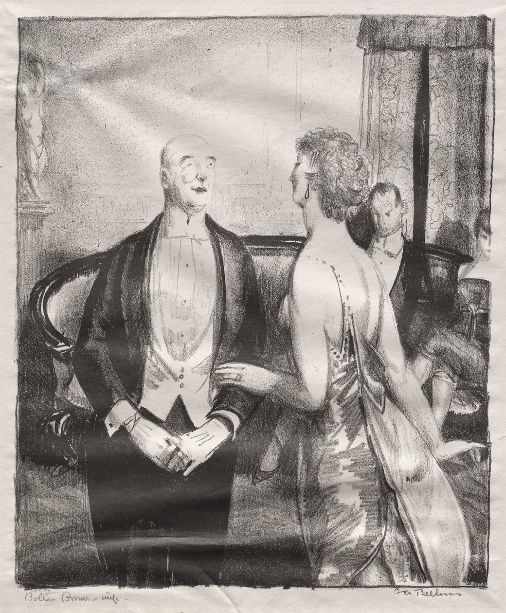 Salongskritikern av George Bellows