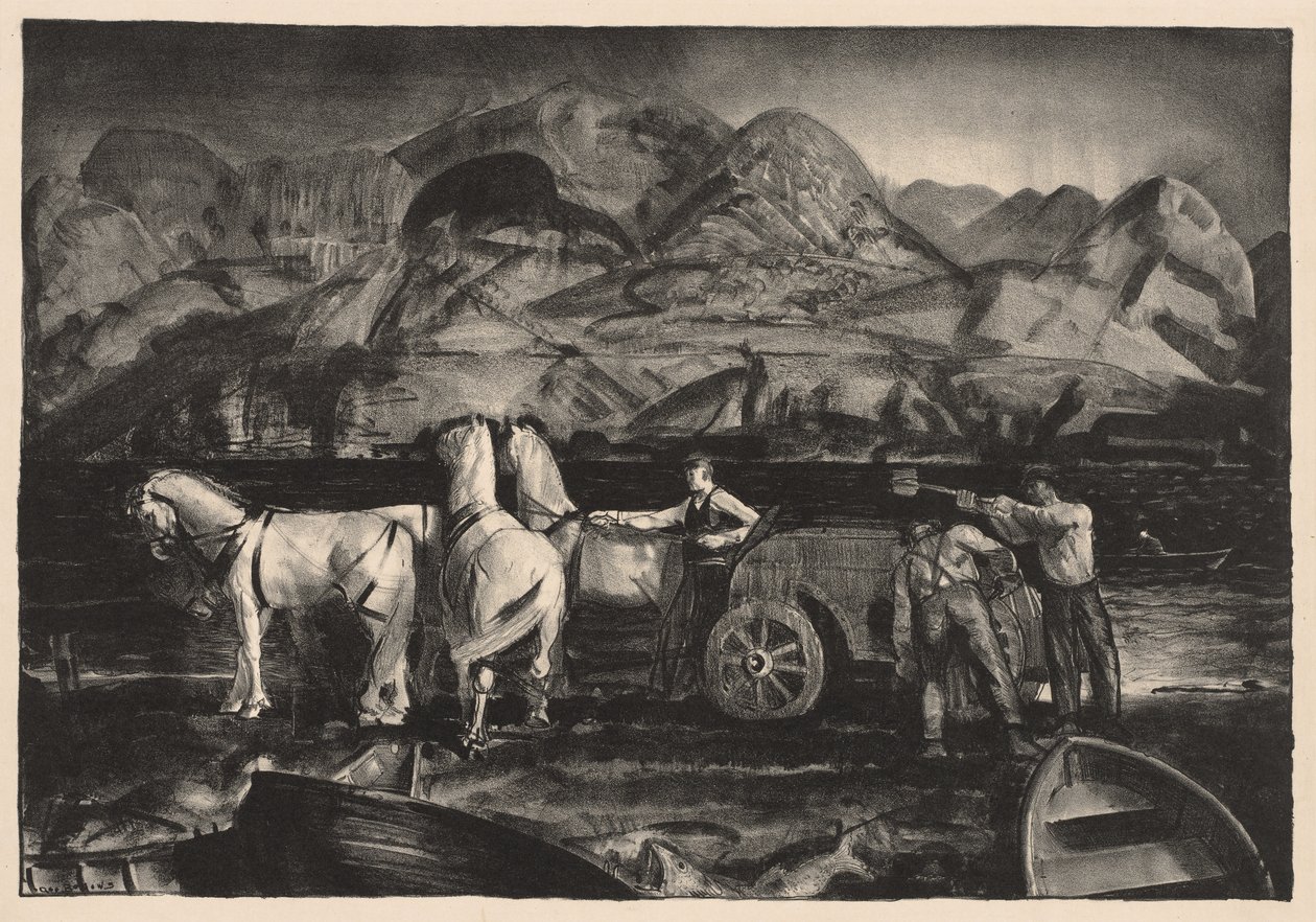 Sandekipaget av George Bellows