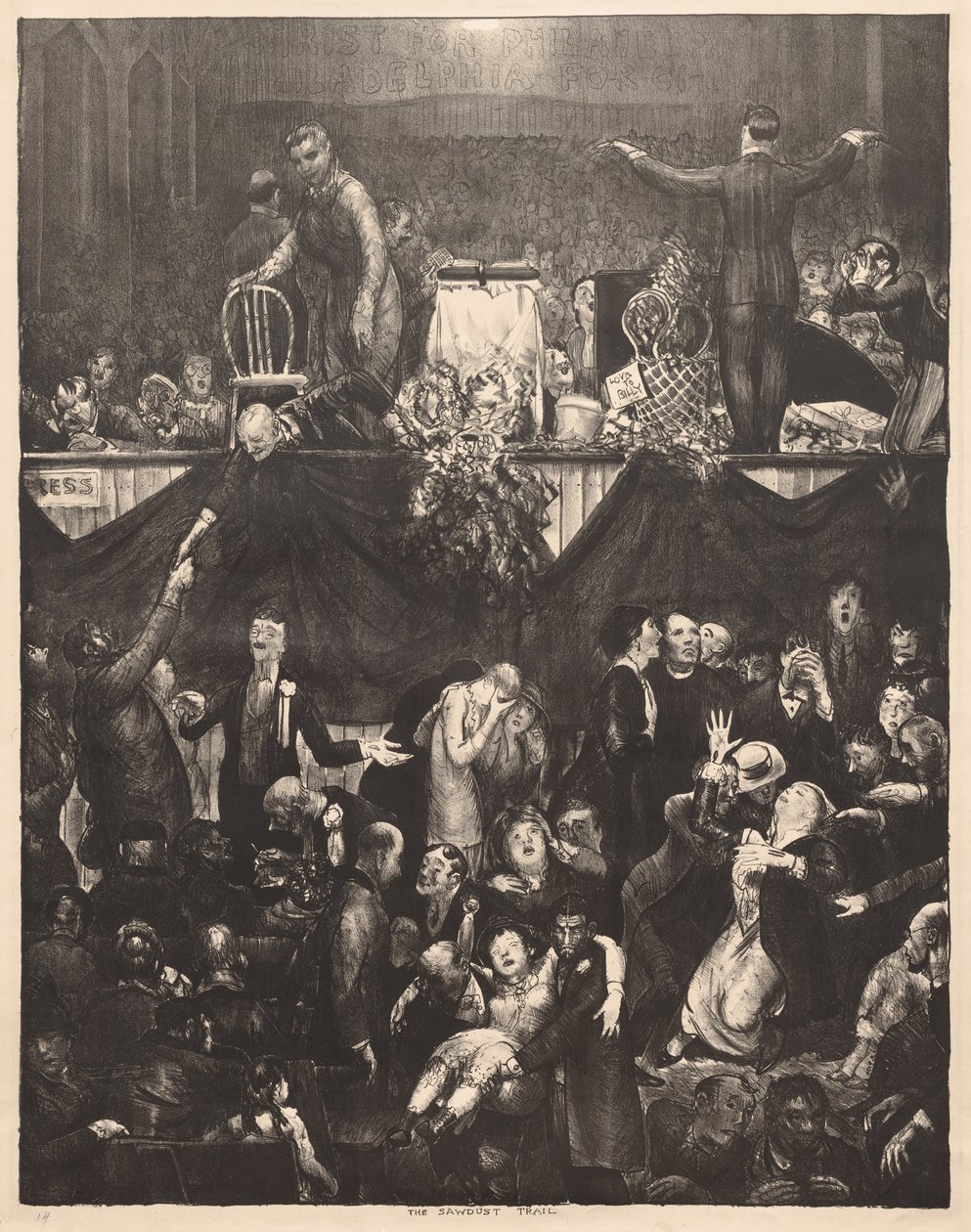 Sågspånsstigen av George Bellows