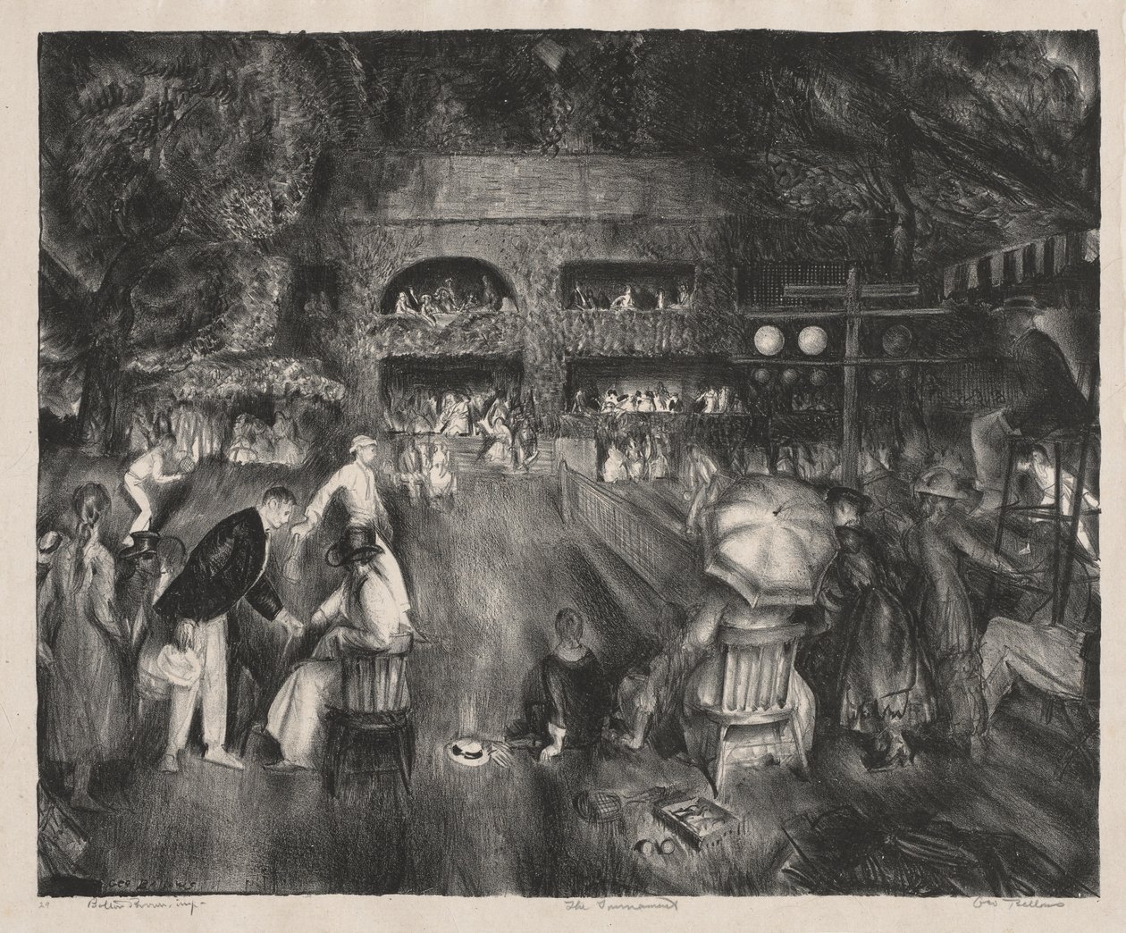 Turneringen av George Bellows