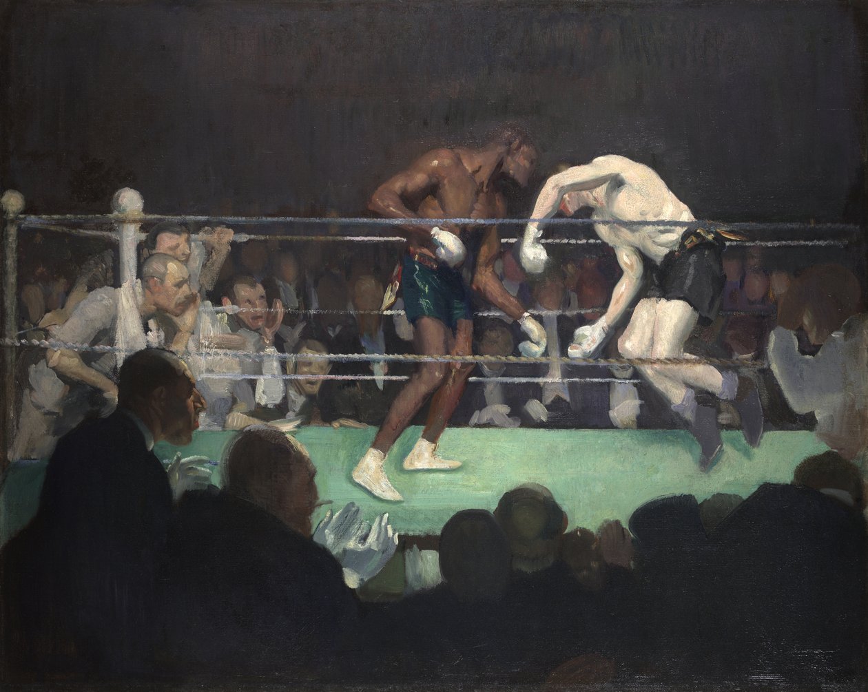 Boxningsmatch av George Benjamin Luks