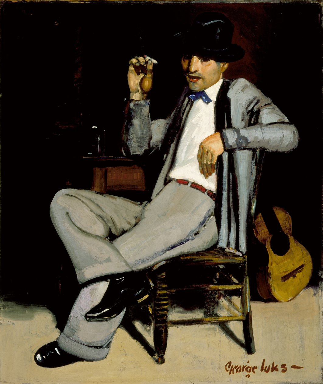 Pedro, tidigt 1920-tal (olja på duk) av George Benjamin Luks