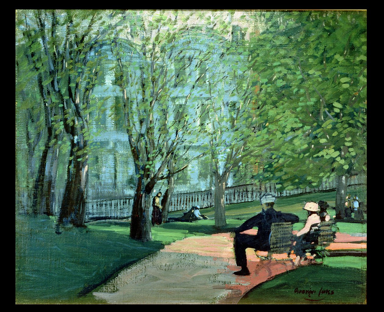 swedish av George Benjamin Luks
