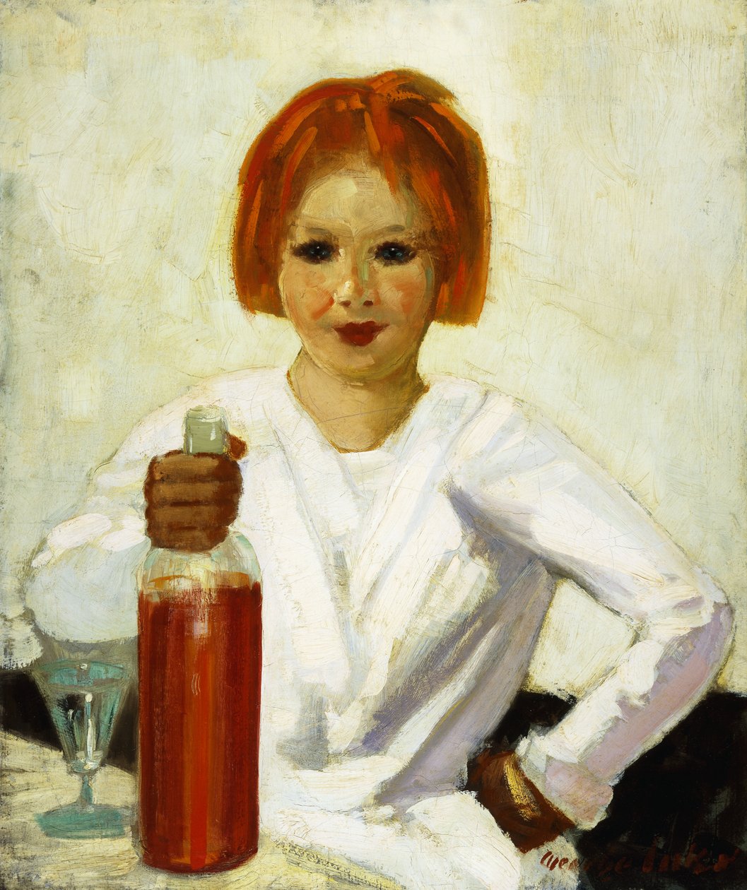 Clownens dotter av George Benjamin Luks