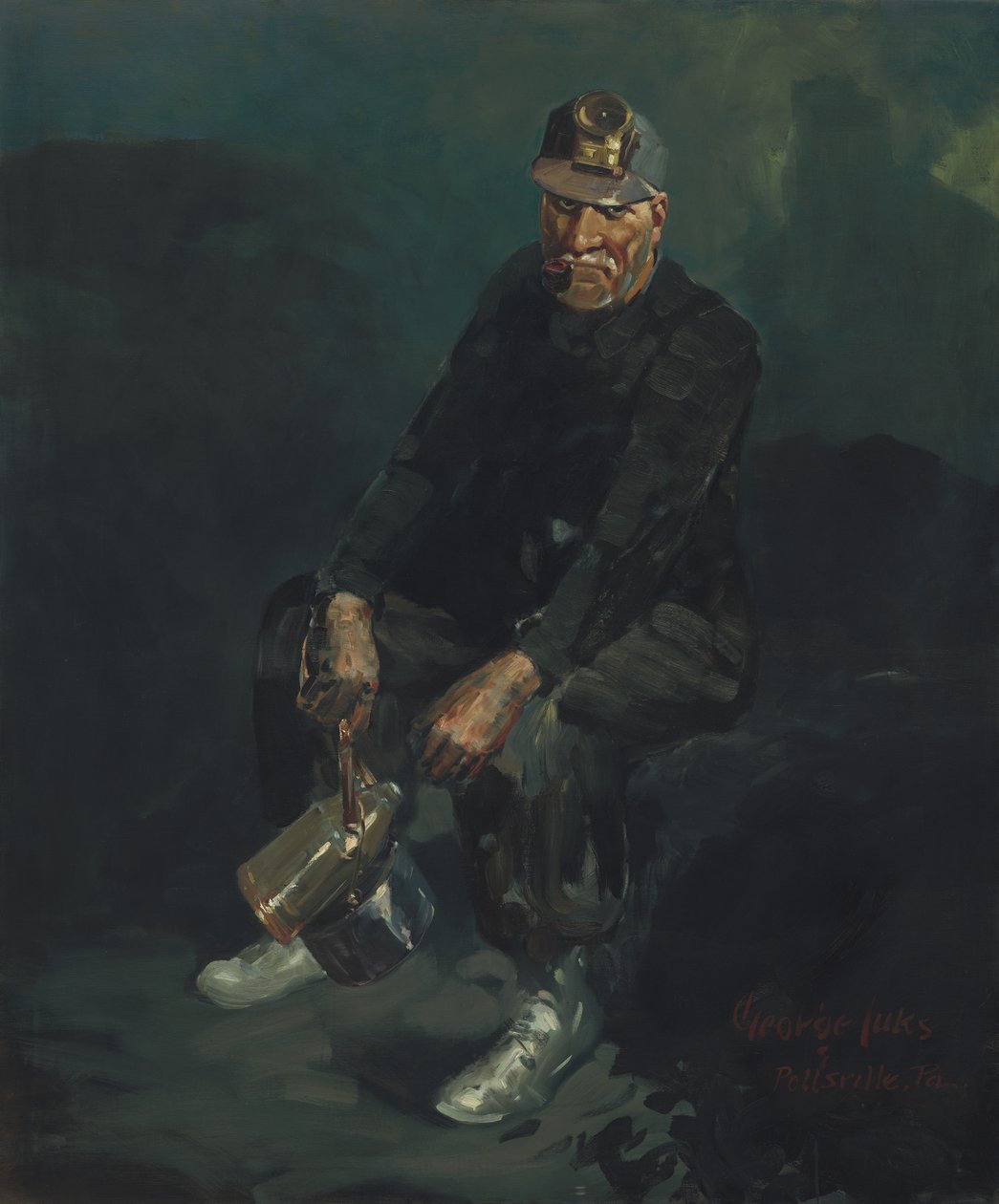 Gruvarbetaren av George Benjamin Luks