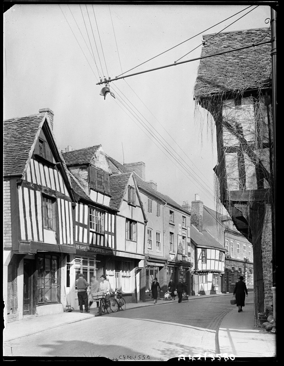 Friar Street, Worcester, Worcestershire, 1942. av George Bernard Mason
