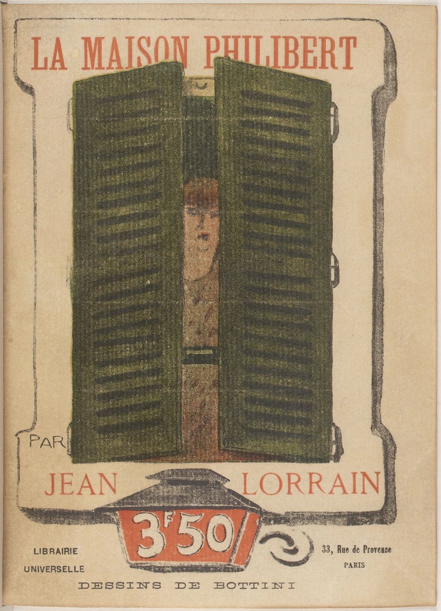 Georges Alfred Bottini - La Maison Philibert (Jean Lorrain) av George Bottini