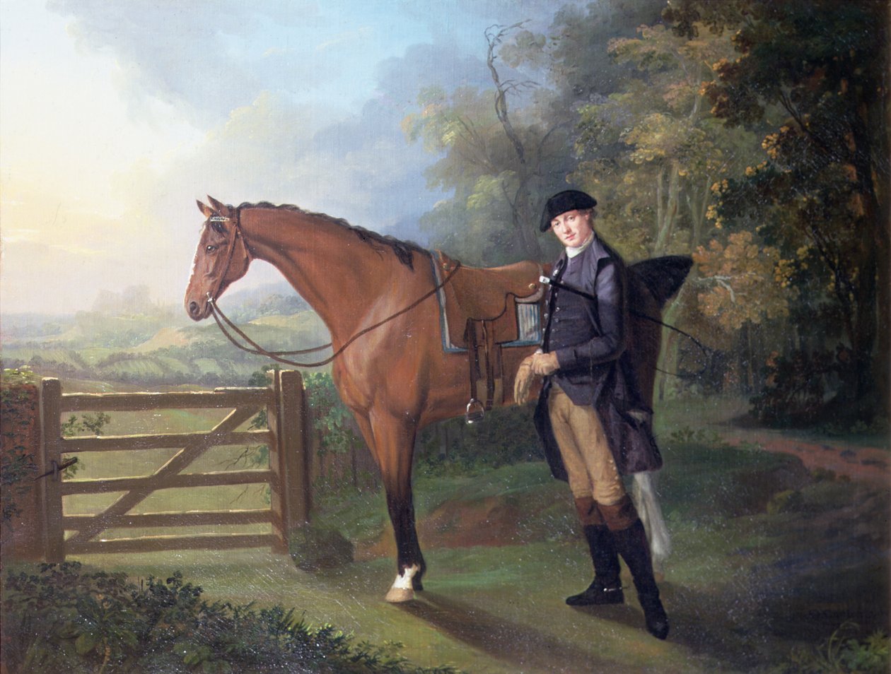 Porträtt av Sir Patrick Blake, MP, 1773 av George Carter
