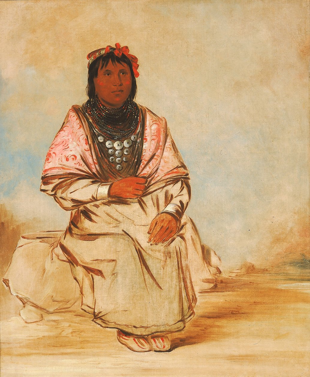 En Seminole-kvinna av George Catlin