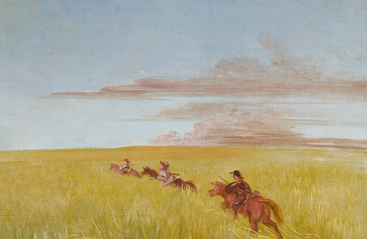 Bogard, Batiste och jag, Reser genom en Missouri-botten, 1837-1839. av George Catlin
