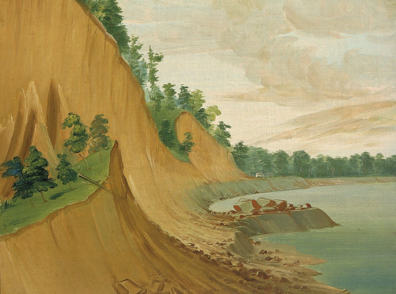 Cabanes handelshus, 930 mil ovanför St Louis av George Catlin