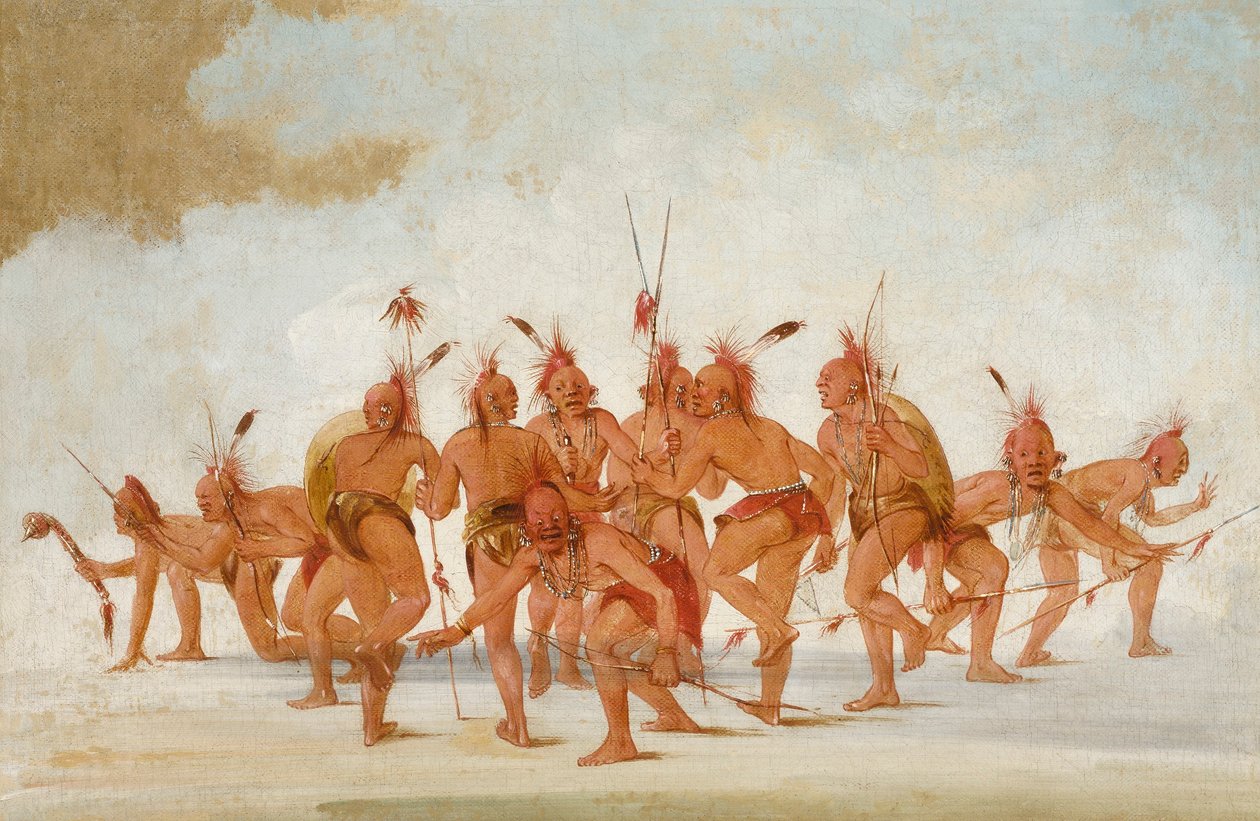 Discovery Dance, Sac och Fox av George Catlin