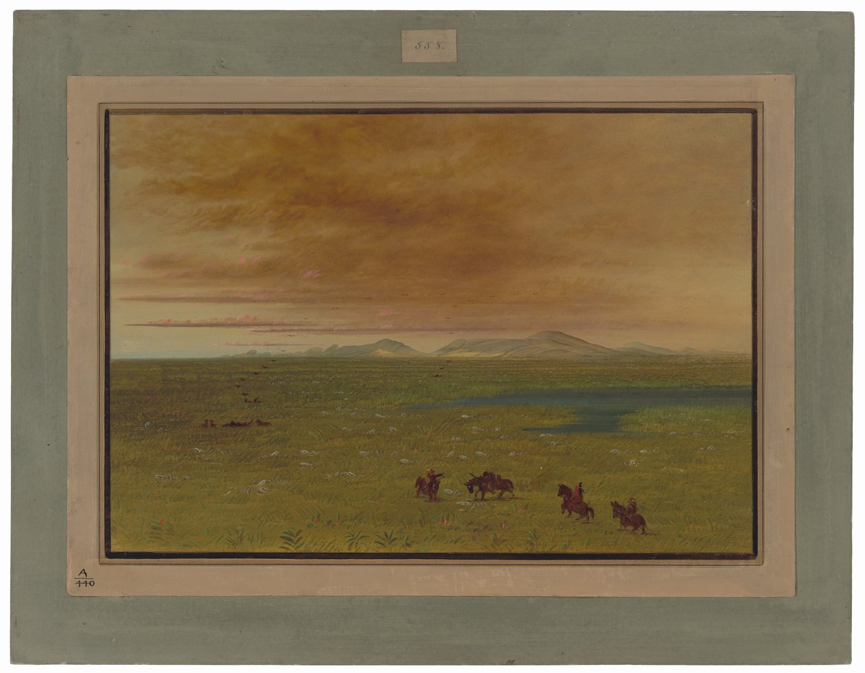 Great Washhouse, Pampa del Sacramento av George Catlin