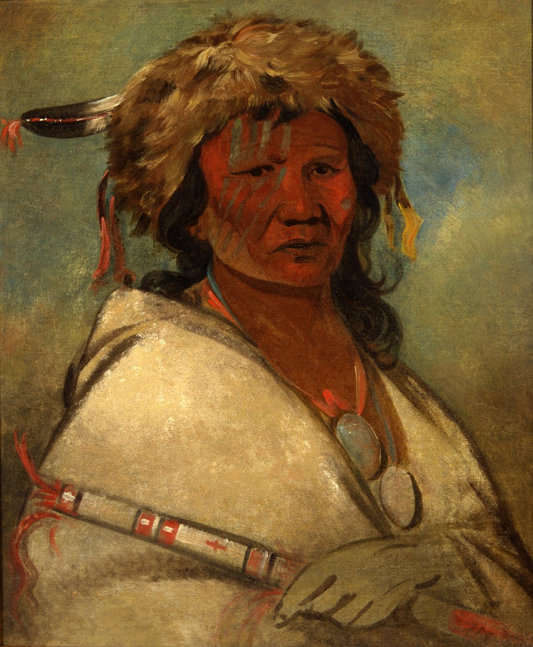 Stor hjälte, en chef av George Catlin