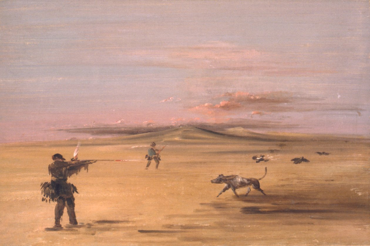 Grouse Shooting on the Missouri Prairies, 1837-1839. av George Catlin
