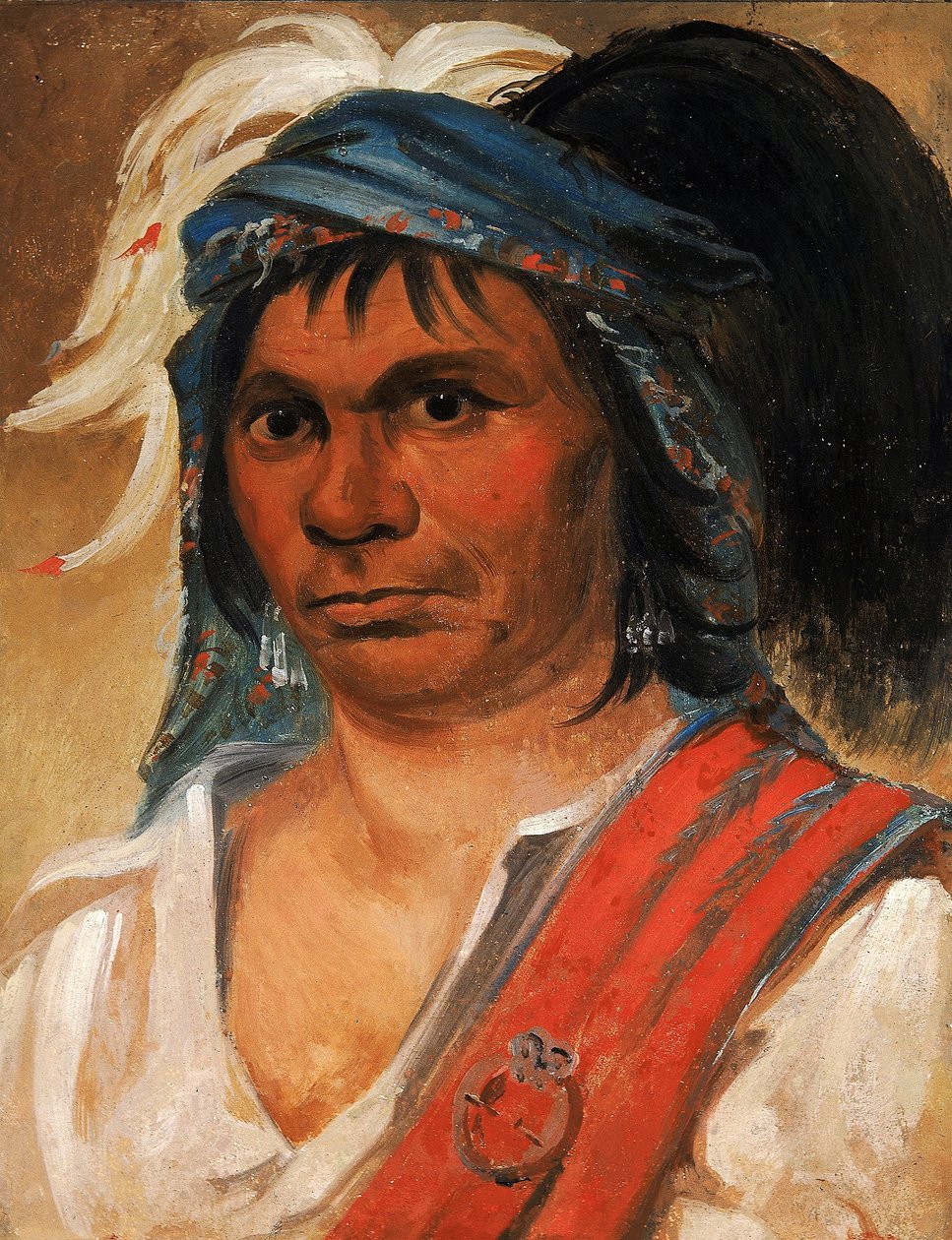 Hard Hickory, en vänlig man av George Catlin