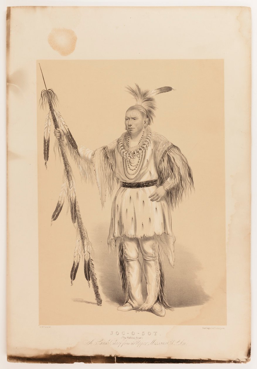 Joc-o-sot, den vandrande björnen av George Catlin