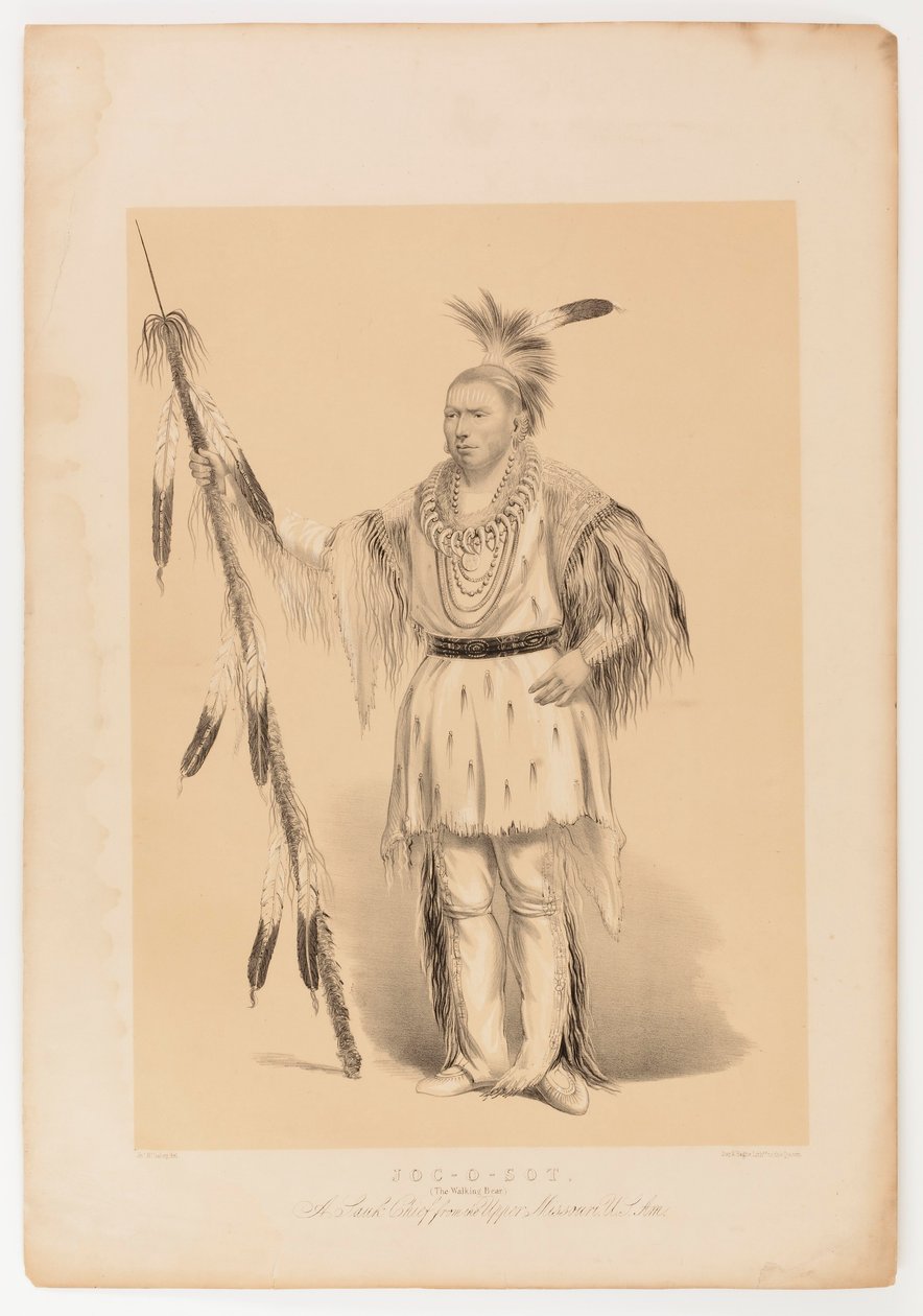 Joc-o-sot, den vandrande björnen av George Catlin