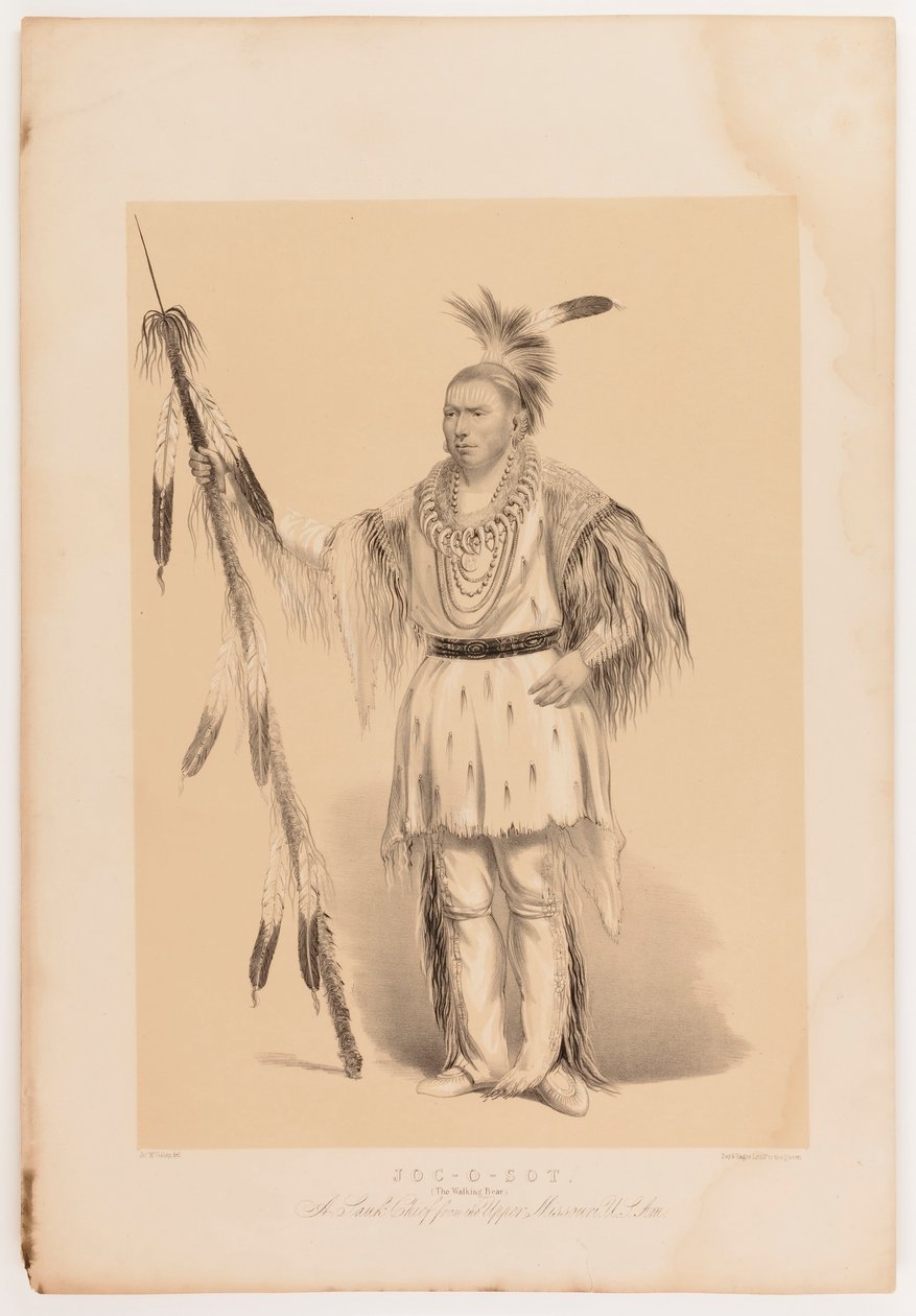 Joc-o-sot, den vandrande björnen av George Catlin