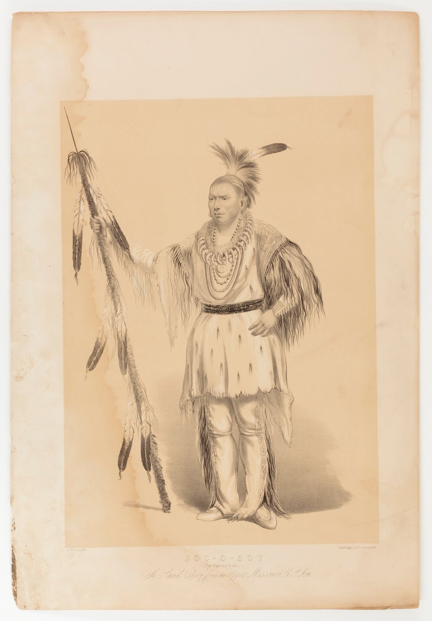 Joc-o-sot, den vandrande björnen av George Catlin