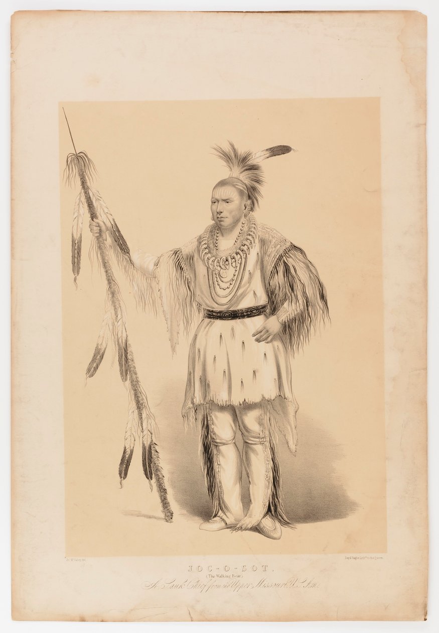 Joc-o-sot, den vandrande björnen av George Catlin