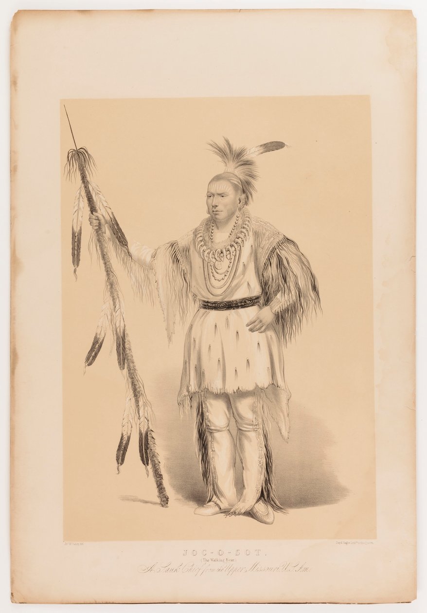 Joc-o-sot, den vandrande björnen av George Catlin