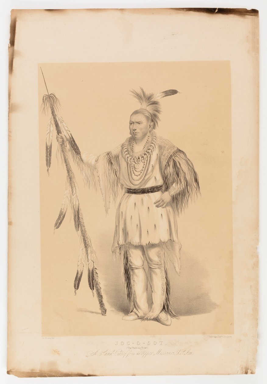 Joc-o-sot, den vandrande björnen av George Catlin