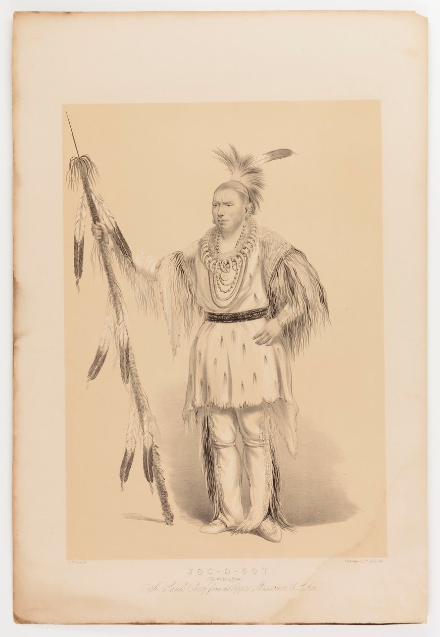 Joc-o-sot, den vandrande björnen av George Catlin