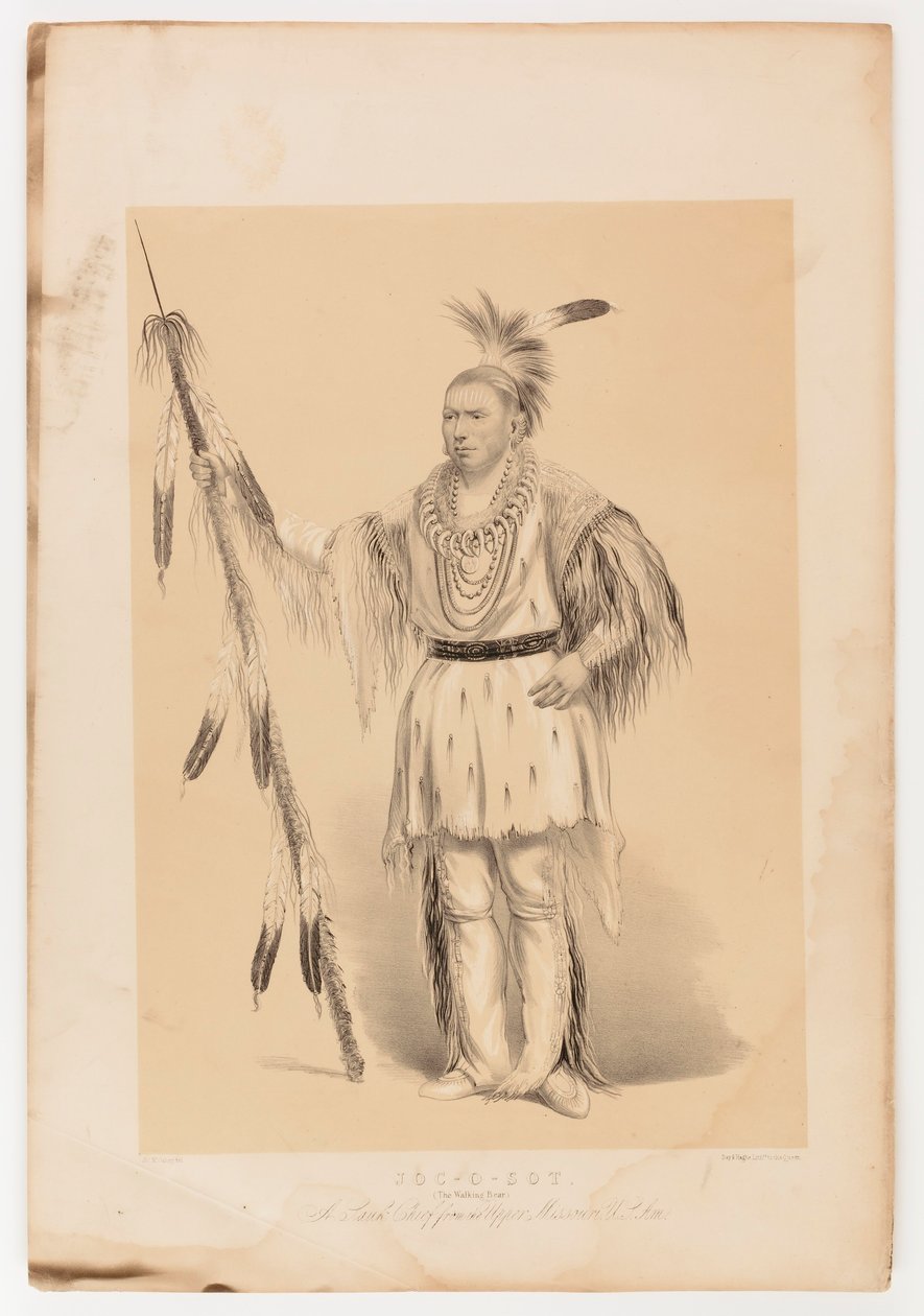 Joc-o-sot, den vandrande björnen av George Catlin