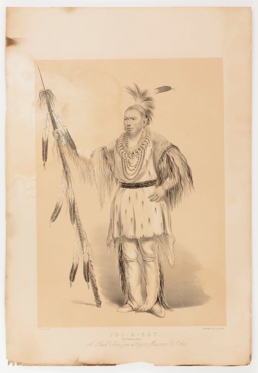 Joc-o-sot, den vandrande björnen av George Catlin