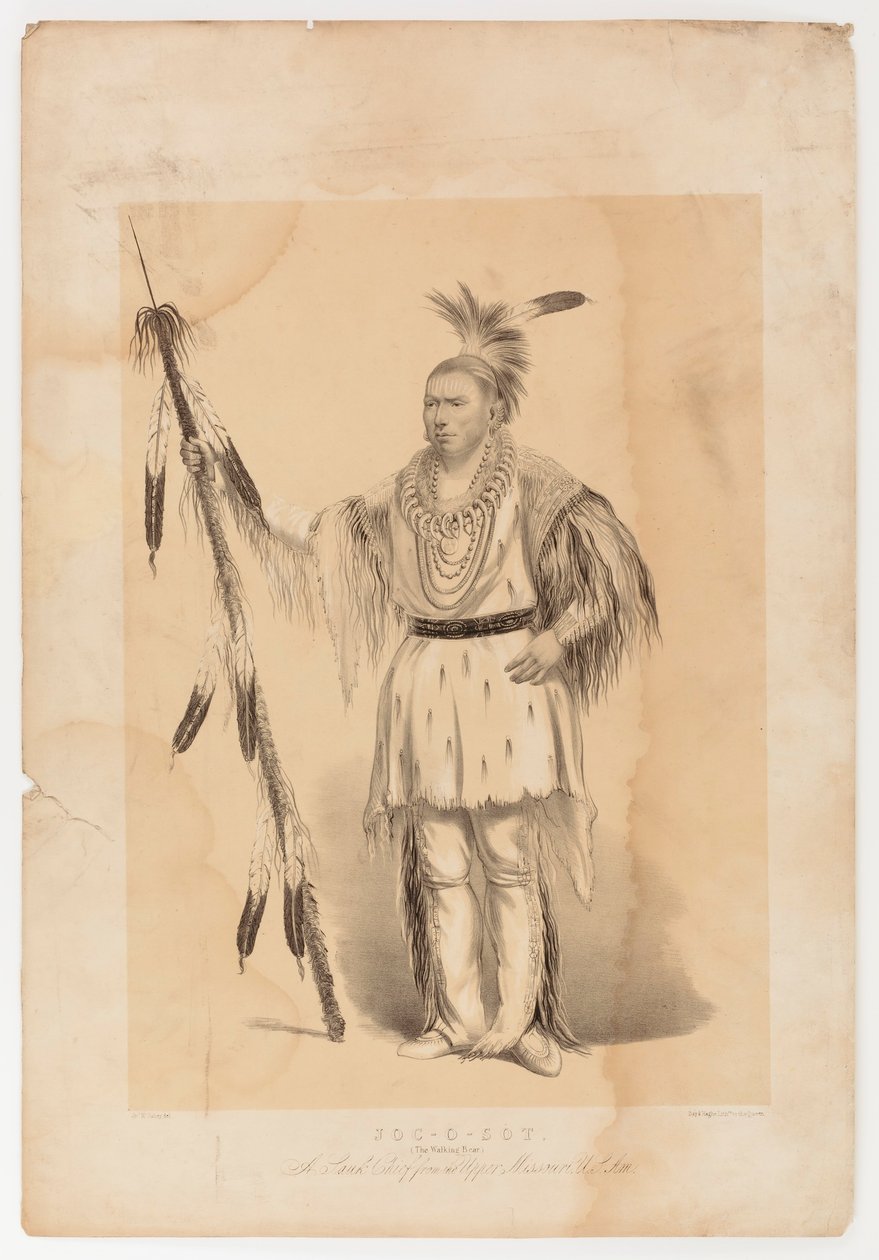 Joc-o-sot, den vandrande björnen av George Catlin