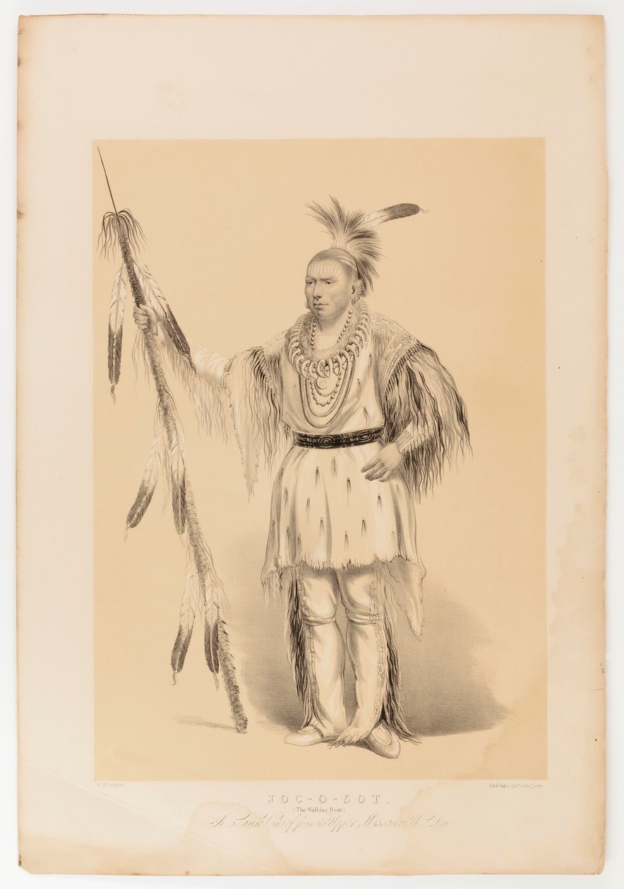 Joc-o-sot, den vandrande björnen av George Catlin