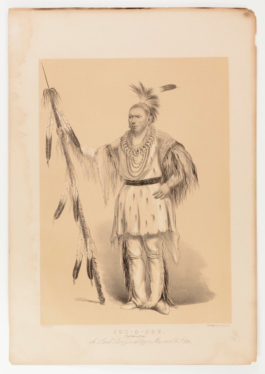 Joc-o-sot, den vandrande björnen av George Catlin