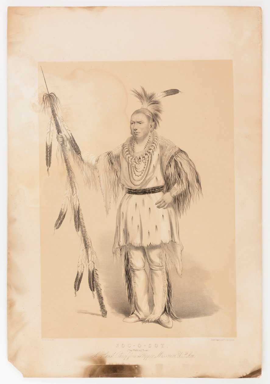 Joc-o-sot, den vandrande björnen av George Catlin