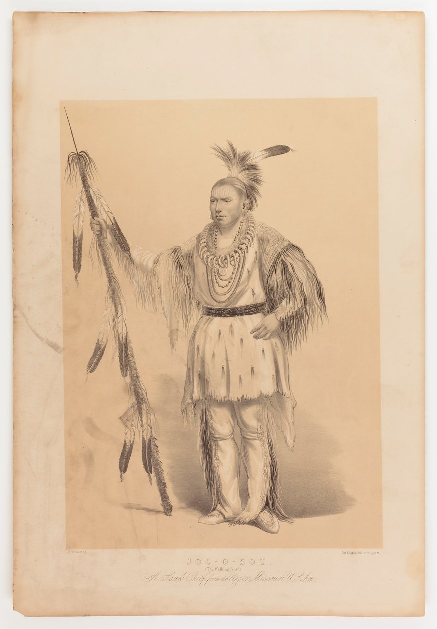 Joc-o-sot, den vandrande björnen av George Catlin